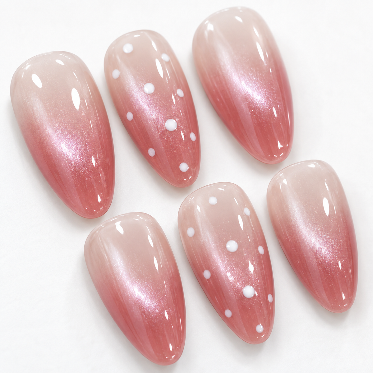 Rosy Pearl Dots