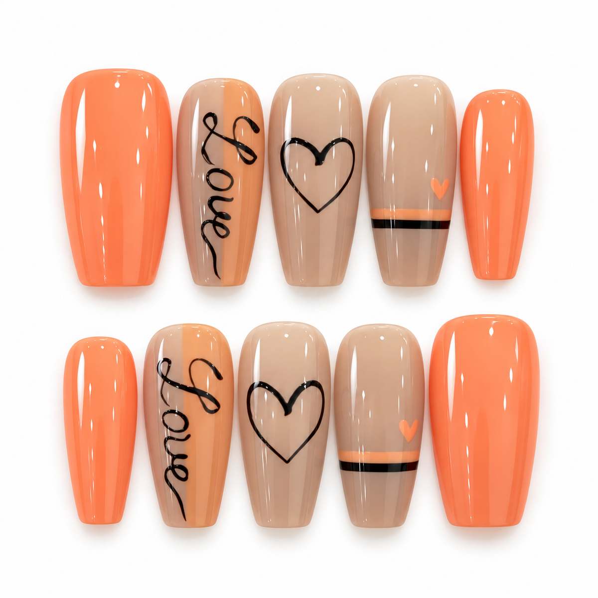 Orange Love Note
