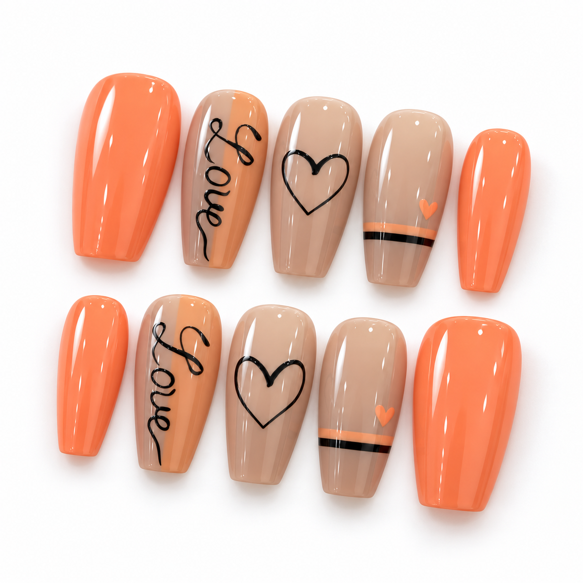 Orange Love Note