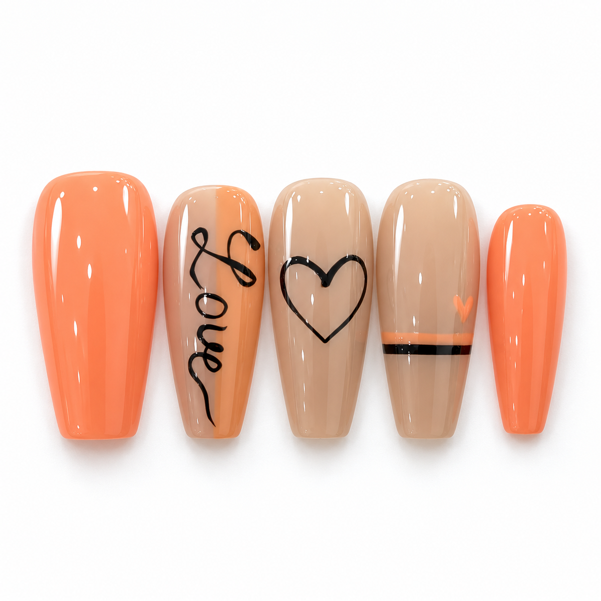 Orange Love Note