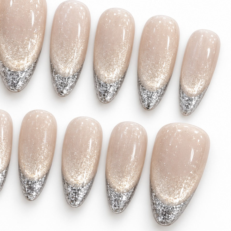 Silver Champagne Tips
