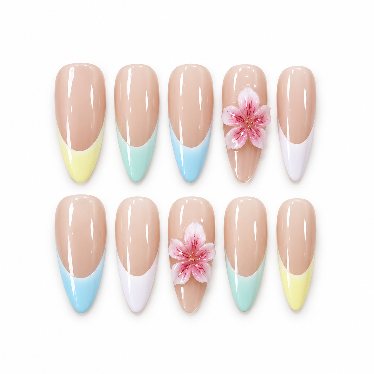 Pastel Petal Tips