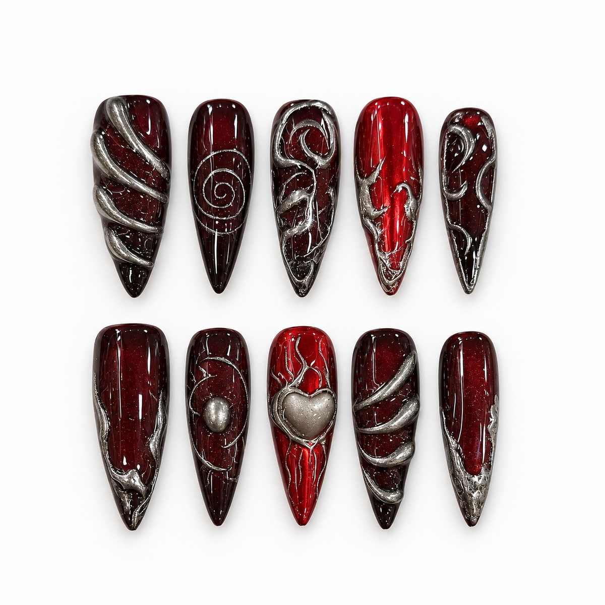 Crimson Chrome Heart
