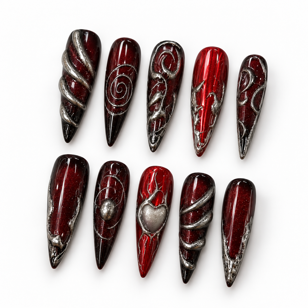 Crimson Chrome Heart