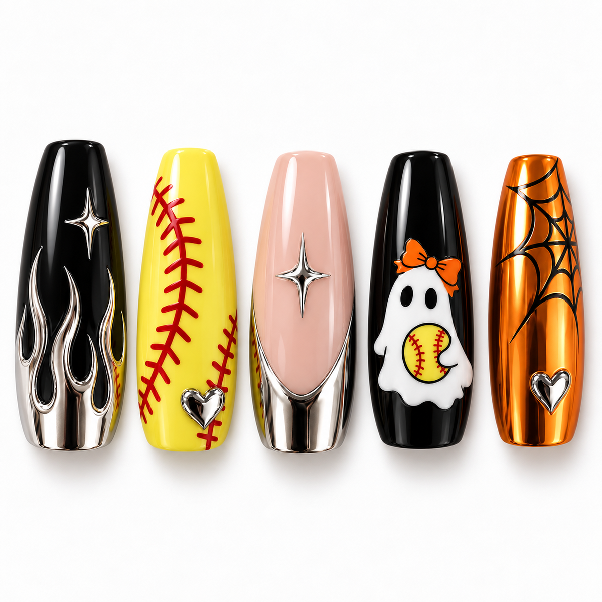 Softball Fire Spooky