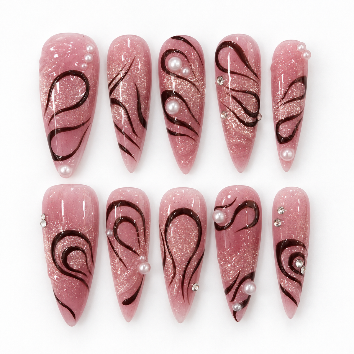 Rosé Pearl Swirl