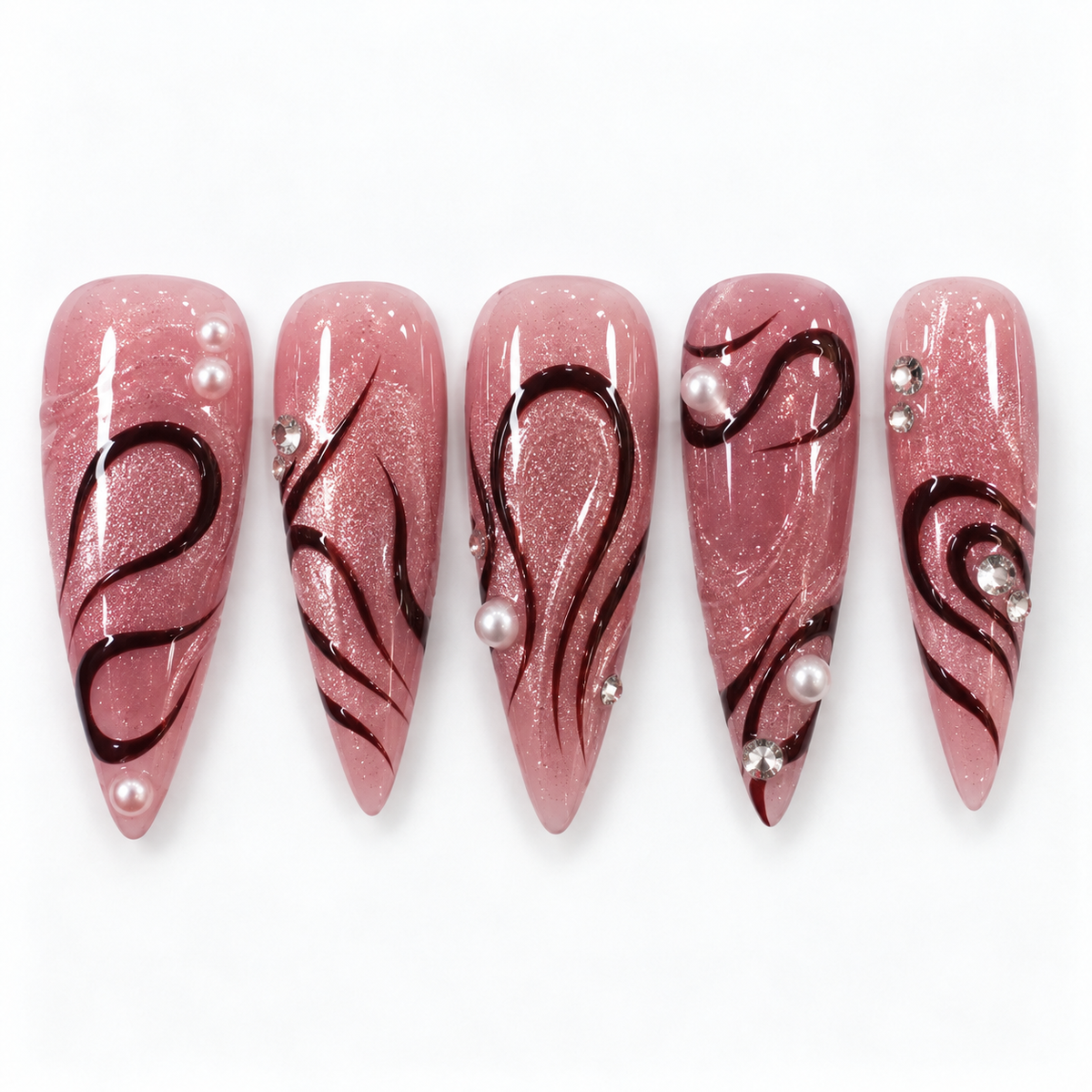 Rosé Pearl Swirl
