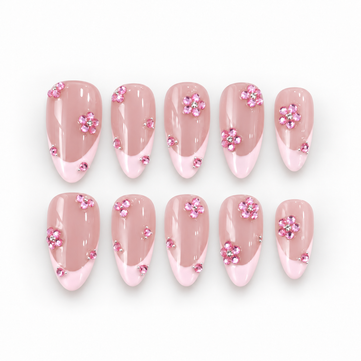 Pink Crystal Bloom