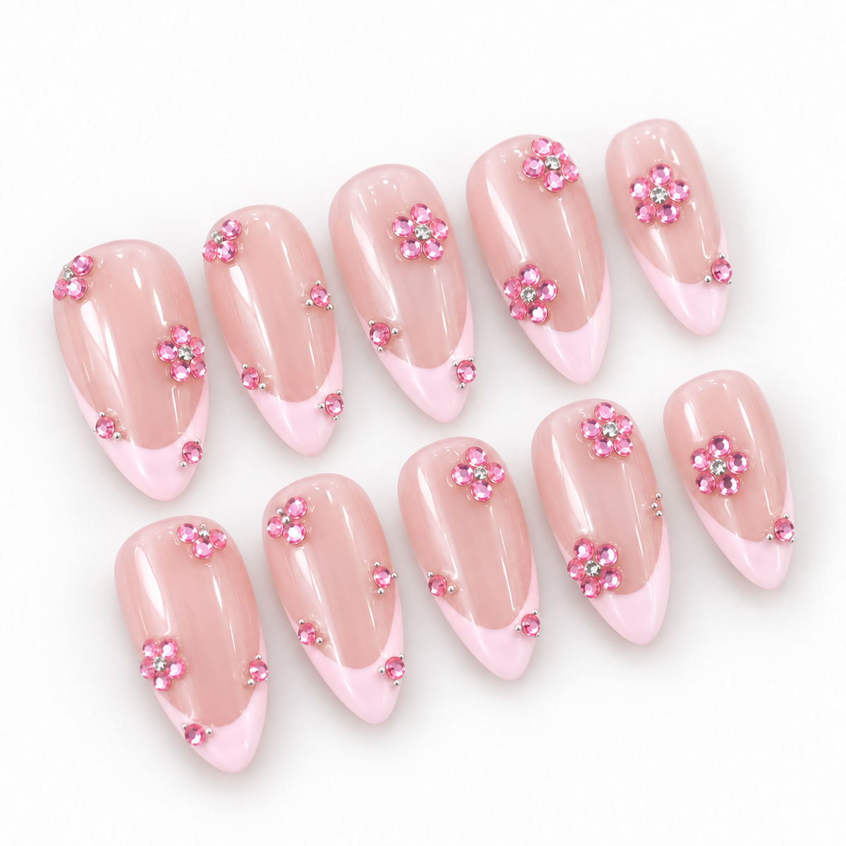 Pink Crystal Bloom