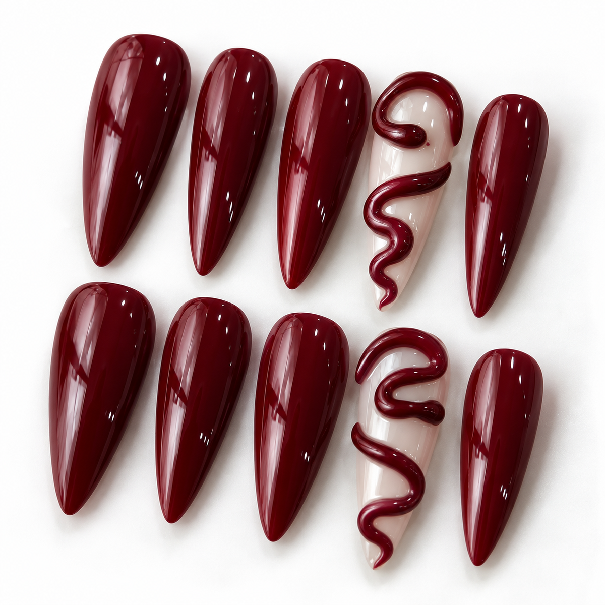 Burgundy Serpent