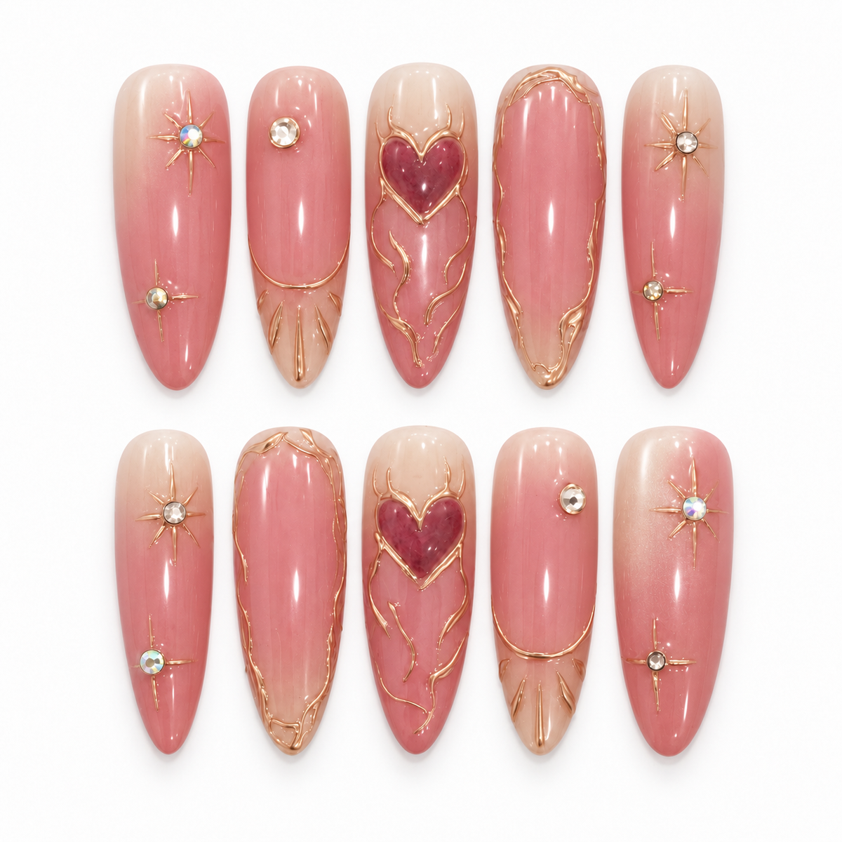 Rosy Heart Halo