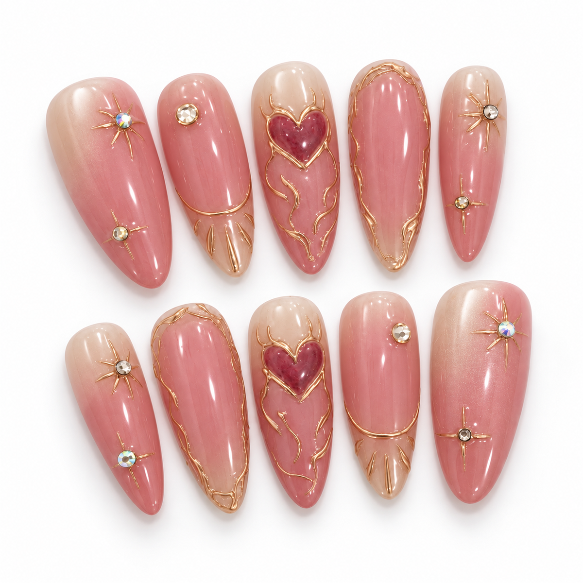 Rosy Heart Halo