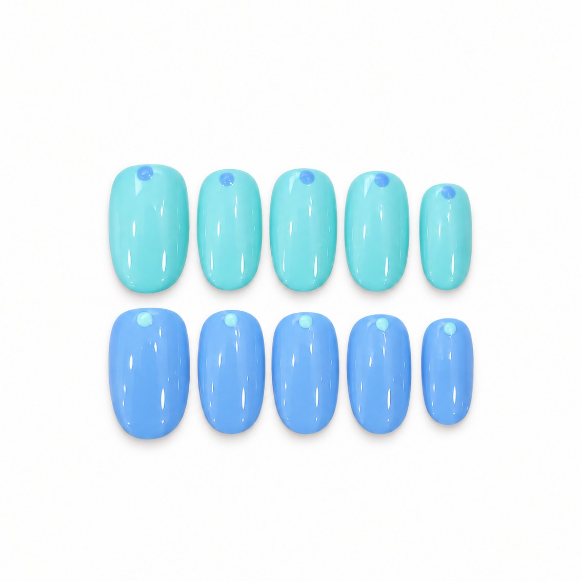 Aqua Blue Drops