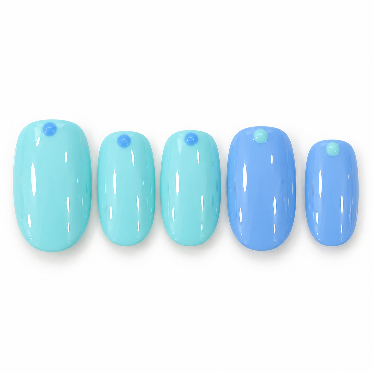 Aqua Blue Drops