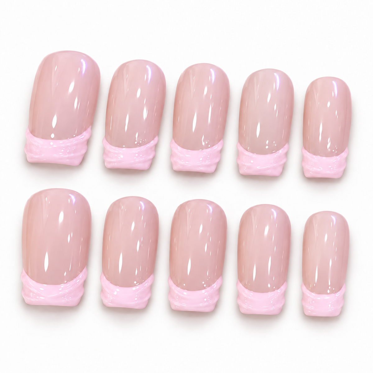 Pink Frost Tips