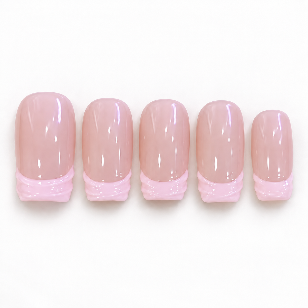 Pink Frost Tips