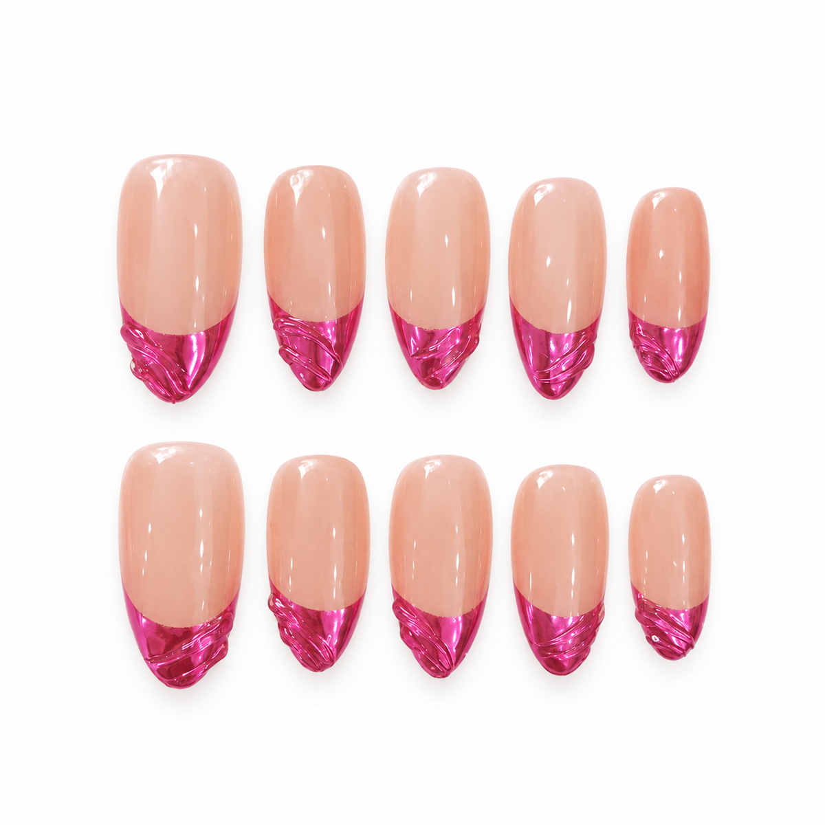 Pink Chrome Twist