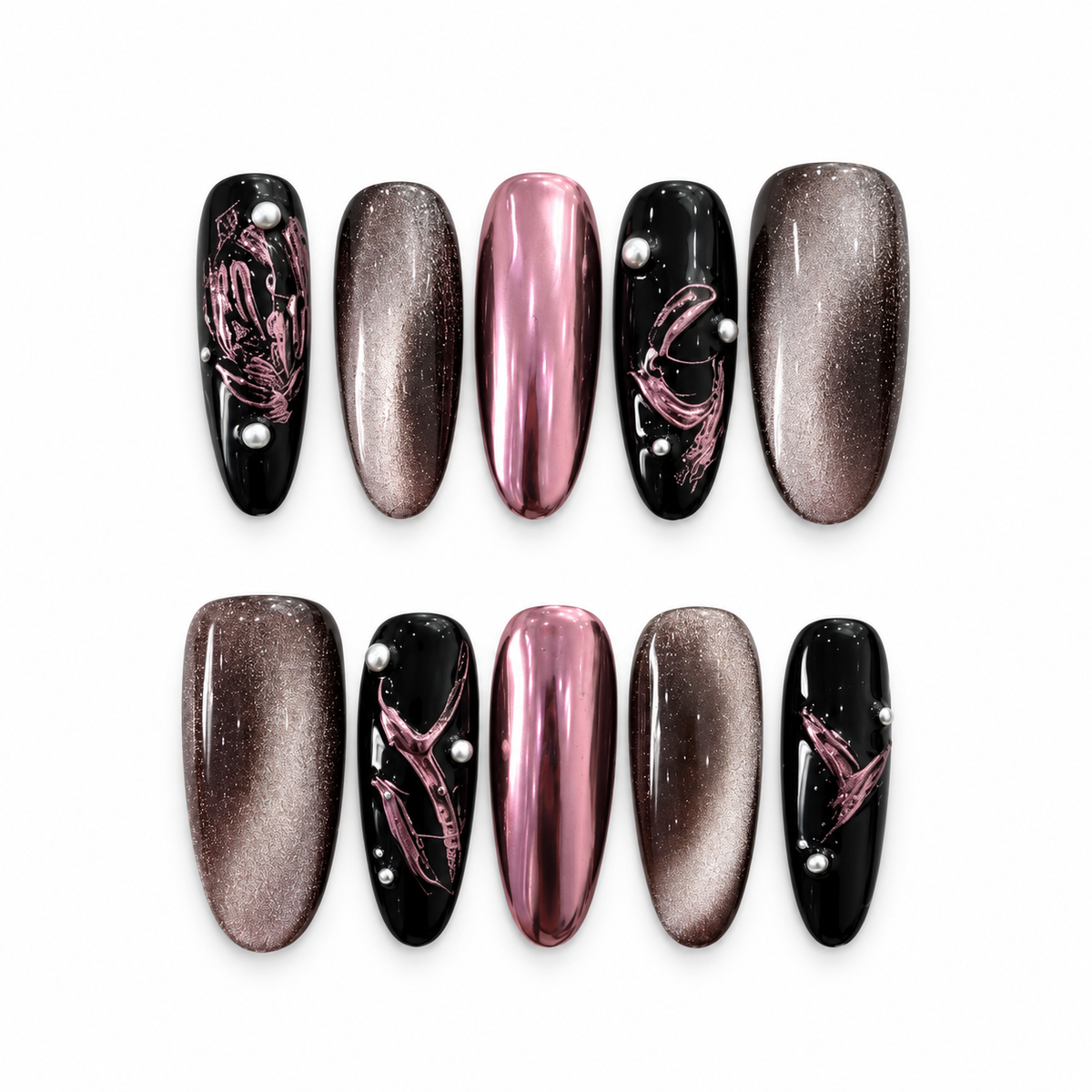 Rose Chrome Noir