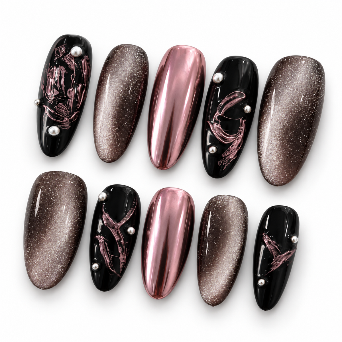 Rose Chrome Noir