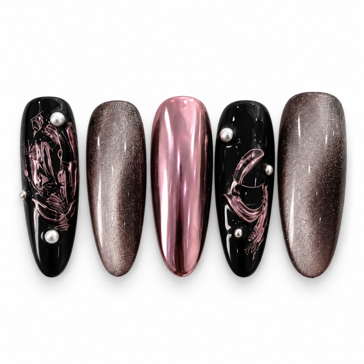 Rose Chrome Noir