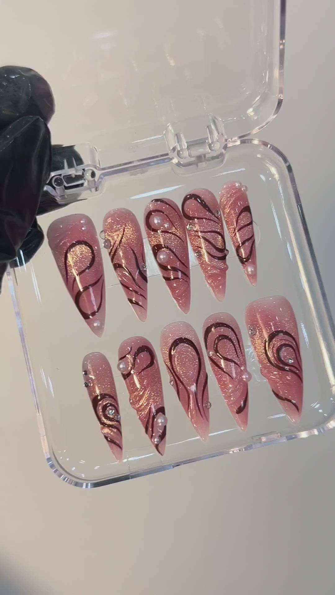 Rosé Pearl Swirl