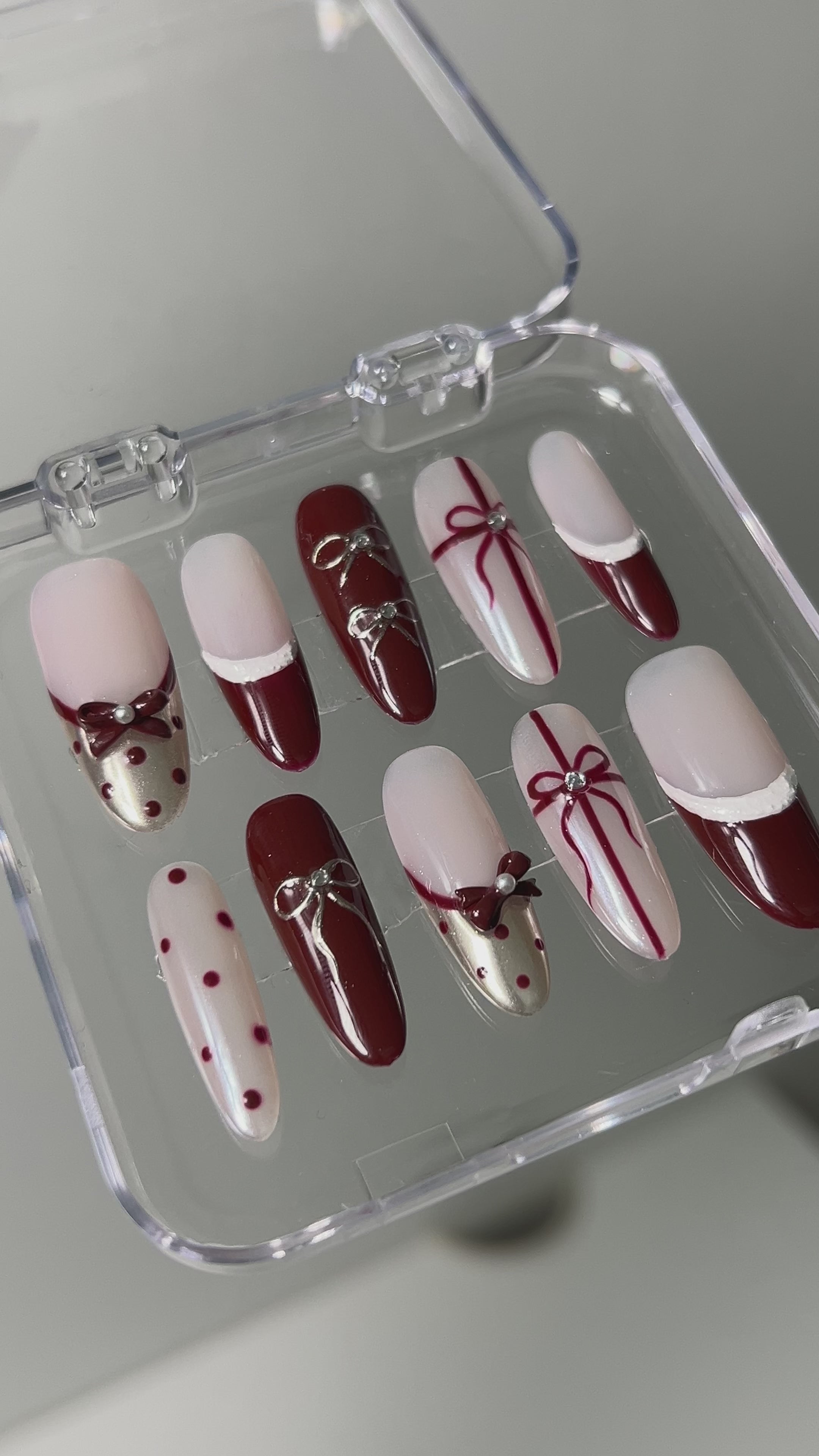 Burgundy Keepsake