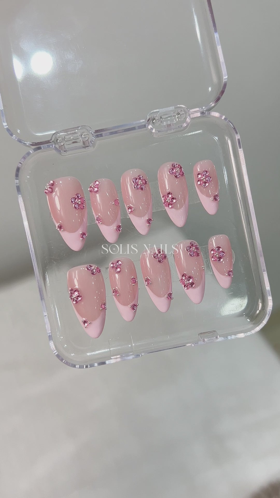 Load video: Pink Crystal Bloom