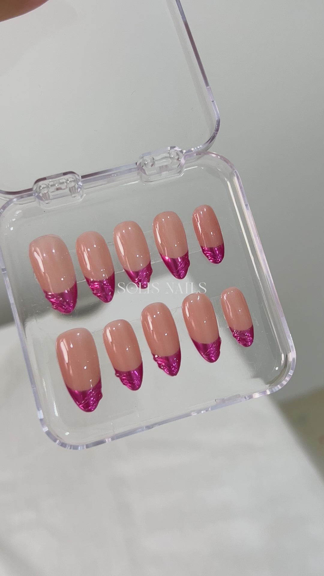 Load video: Pink Chrome Twist