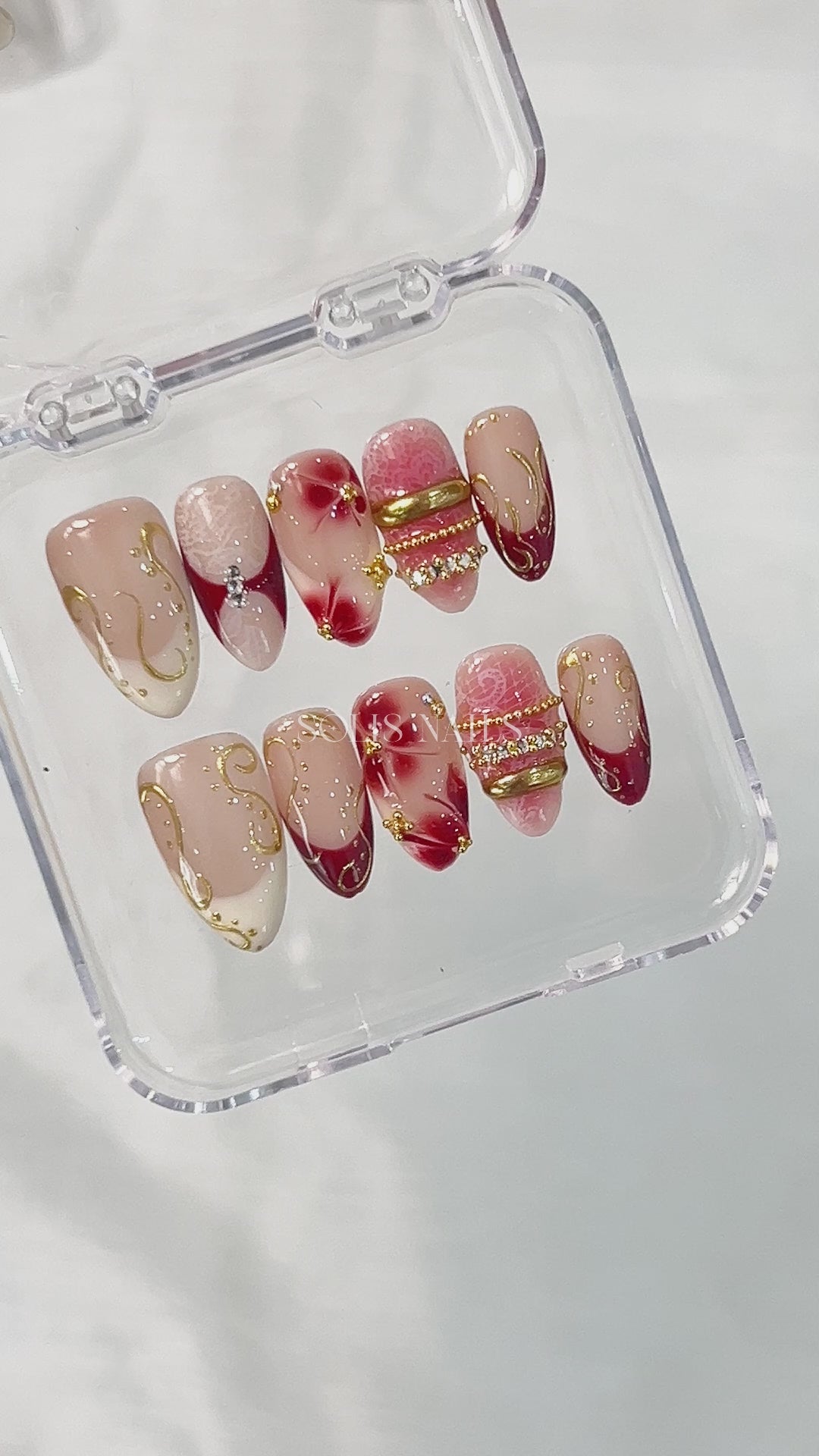 Garnet Gold Veil