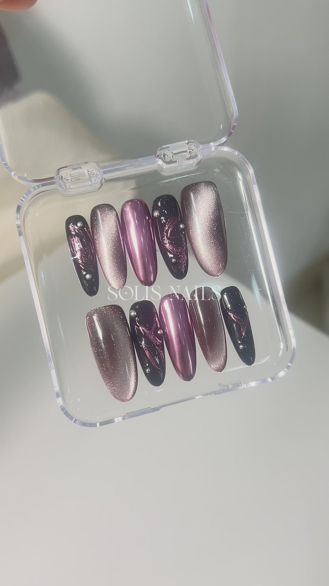 Load video: Rose Chrome Noir