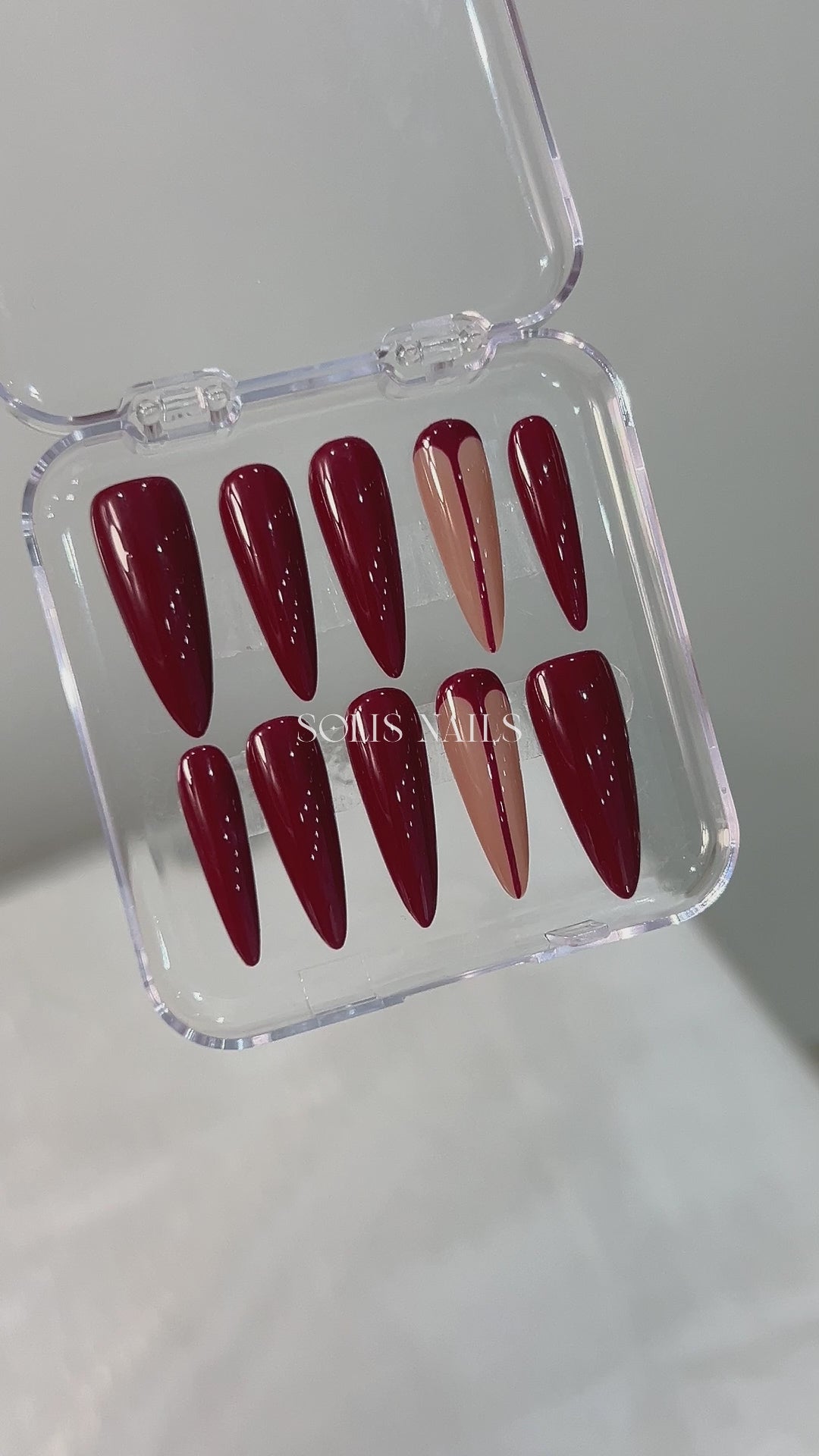 Load video: Burgundy French