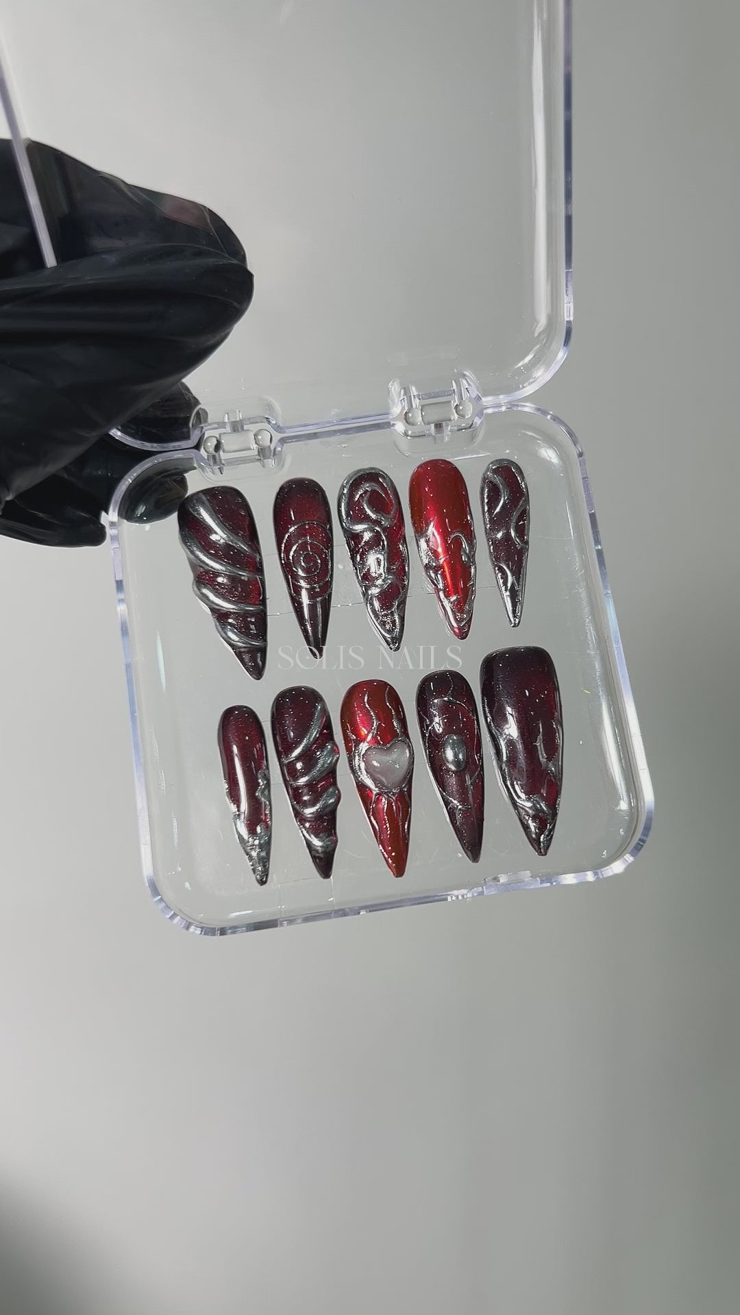 Crimson Chrome Heart